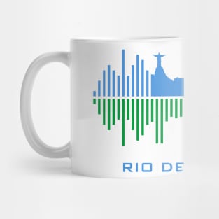 Rio De Janeiro Soundwave Mug